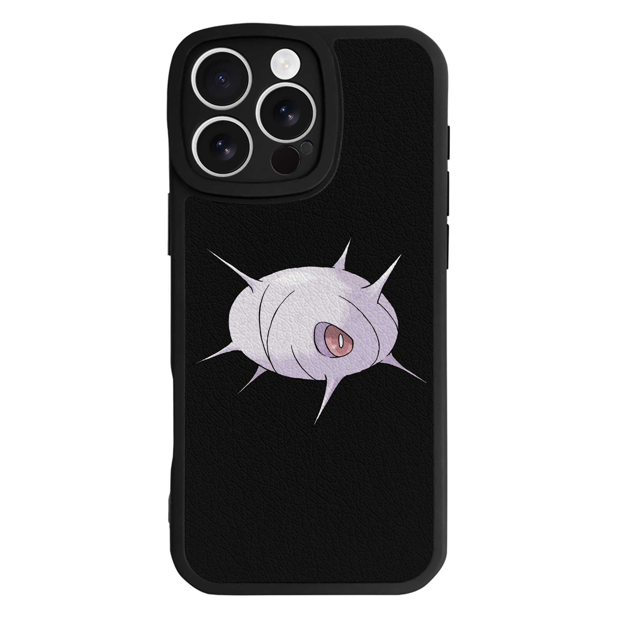 （画像用） ポケットモンスター Pokémon 【iPhone 16シリーズ対応】シリコンスマホケース（レザー調） 材質：シリコン
